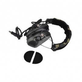 Element Sordin Style Tactical Headset Woodland Camo - Z111