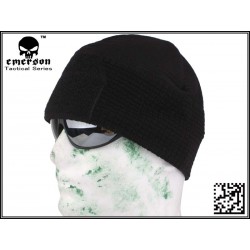 G Emerson Fleece Watch Cap with Velcro Attatchement ( BK )