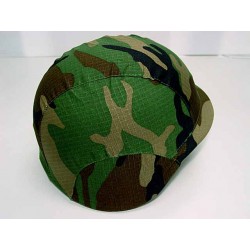 US Army M88 PASGT Helmet Cover Camo Woodland