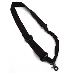 Elastic Bungee Snap Hook CQB Rifle Sling Black