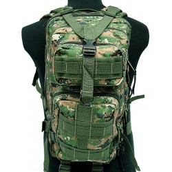Level 3 Molle Assault Backpack Digital Camo Woodland