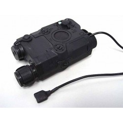 BATTLEAXE AN/PEQ 15 Style Battery Case Box Black w/ Red Laser