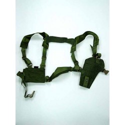 Flyye 1000D Shoulder Pistol Holster w/Mag Pouch OD