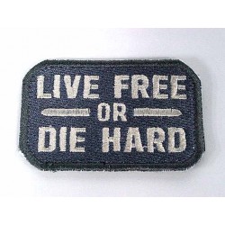 Live Free or Die Hard Velcro Patch ACU