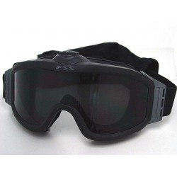 ES Style Tactical TurboFan Goggles with 2 Speed Black