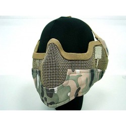 Stalker Type Half Face Metal Mesh Raider Mask Ver. 2 Multi Camo