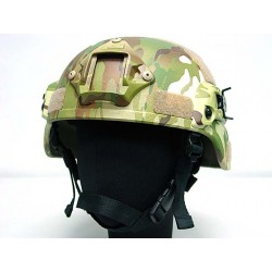 MICH TC-2000 ACH Helmet with NVG Mount & Side Rail Multi Camo