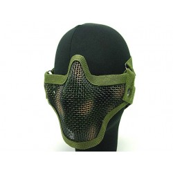 Black Bear Airsoft Stalker Style Shadow Mesh Mask Woodland Camo
