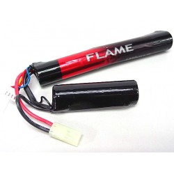 Flame 9.9V 1350mAh 12C LiFePO4 LFP Airsoft CQB/R Battery