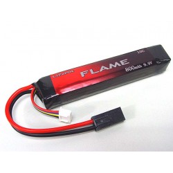 Flame 9.9V 800mAh 15C LiFePO4 LFP Battery