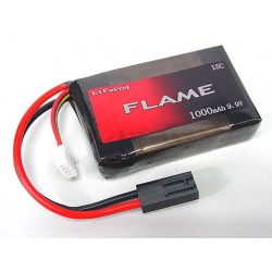 Flame 9.9V 1000mAh 15C LiFePO4 LFP Battery for PEQ-15 Box