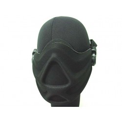 Light Weight Neoprene Hard Foam Half Face Mask Black