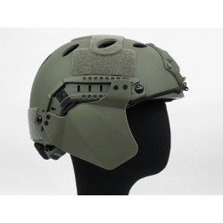 Up-Armor Side Cover for Fast Helmet Rail ACU