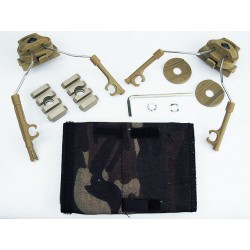 Z-Tactical Helmet Rail Adapter Set for Comtac I/II Headset Tan
