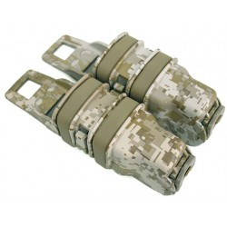 Molle FastMag Magazine Clip Set for Pistol/MP5 Marpat Desert