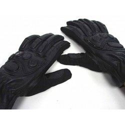 SWAT Army Full Finger Airsoft Paintball Leather Gloves