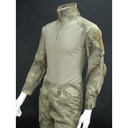 EMERSON Combat Shirt & Pants A-TACS Camo w/ Elbow & Knee Pads