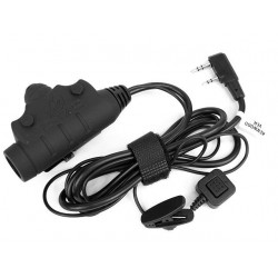 Z Tactical U94 New Version Headset Cable & PTT for Kenwood 2 Pin - Z115