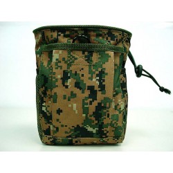 Molle Small Magazine Tool Drop Pouch Digital Camo Woodland