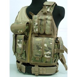 Airsoft Tactical Hunting Combat Vest Multi Camo