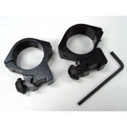 1"25mm Low Scope/Flashlight Ring Mount for 11mm Rail