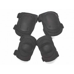 Advanced Tactical Knee & Elbow Pads Black