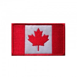 Canada Army Nation Country Maple Leaf Flag Velcro Patch