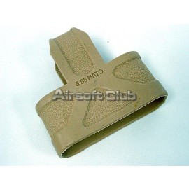 5.56 .223 NATO Ammo Magazine Grip Holder Tan