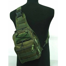 Tactical Utility Gear Shoulder Sling Bag OD S