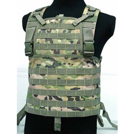 Molle Chest Rig Platform Carrier Vest Multi Camo