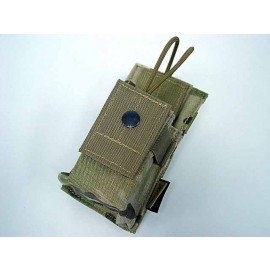 Flyye 500D Molle Short Radio/Walkie Talkie Pouch Multicam