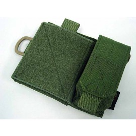 Flyye 1000D Molle SAF Admin Panel Map Pouch OD