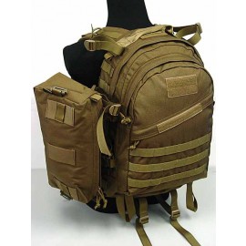 Flyye 1000D Molle AIII 3 Day Backpack w/Extra Pack Coyote Brown