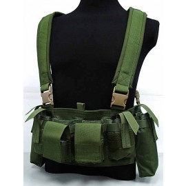 Flyye 1000D Tactical LBT M4 Magazine Chest Rig Vest OD