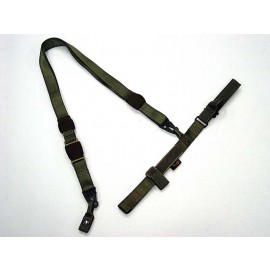 Flyye 1000D Airsoft 3-Point QD Rifle Sling Ranger Green