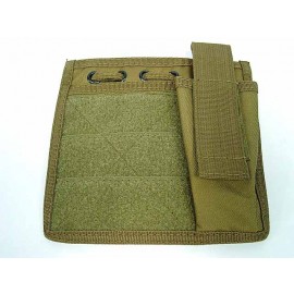 Molle MOD Map Torch Admin Pouch Coyote Brown