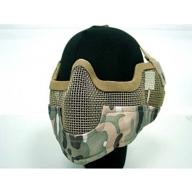 Stalker Type Half Face Metal Mesh Raider Mask Ver. 2 Multi Camo