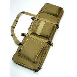 40\" Dual Rifle Carrying Case Gun Bag Coyote Brown #B