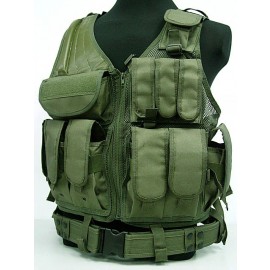 Airsoft Tactical Hunting Combat Vest OD