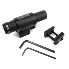 Compact Red Laser Tactical Sight Pointer with 20mm Rail Mount