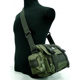 Molle Utility Shoulder Waist Pouch Bag L OD