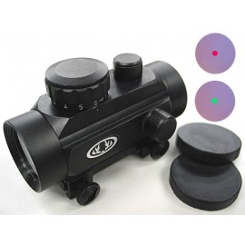 1x30 30mm Airsoft Red/Green Dot Sight Scope QD Mount B