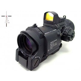 4x Elcan Specter DR Red Dot Scope w/OP Dot Sight Black