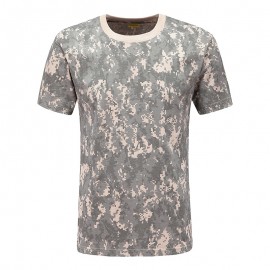 Camouflage Short Sleeve T-Shirt Digital ACU Camo