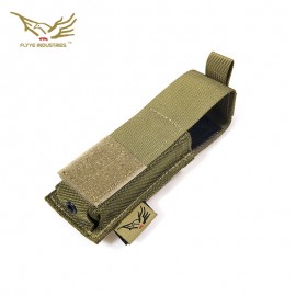 Flyye 1000D Molle Single .45 Pistol Magazine Pouch Khaki