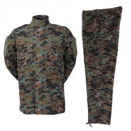 US Navy BDU Field Uniform Set Digital Navy Blue Camo for $33.99