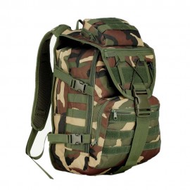 Molle Patrol Gear Assault Backpack Woodland Camo