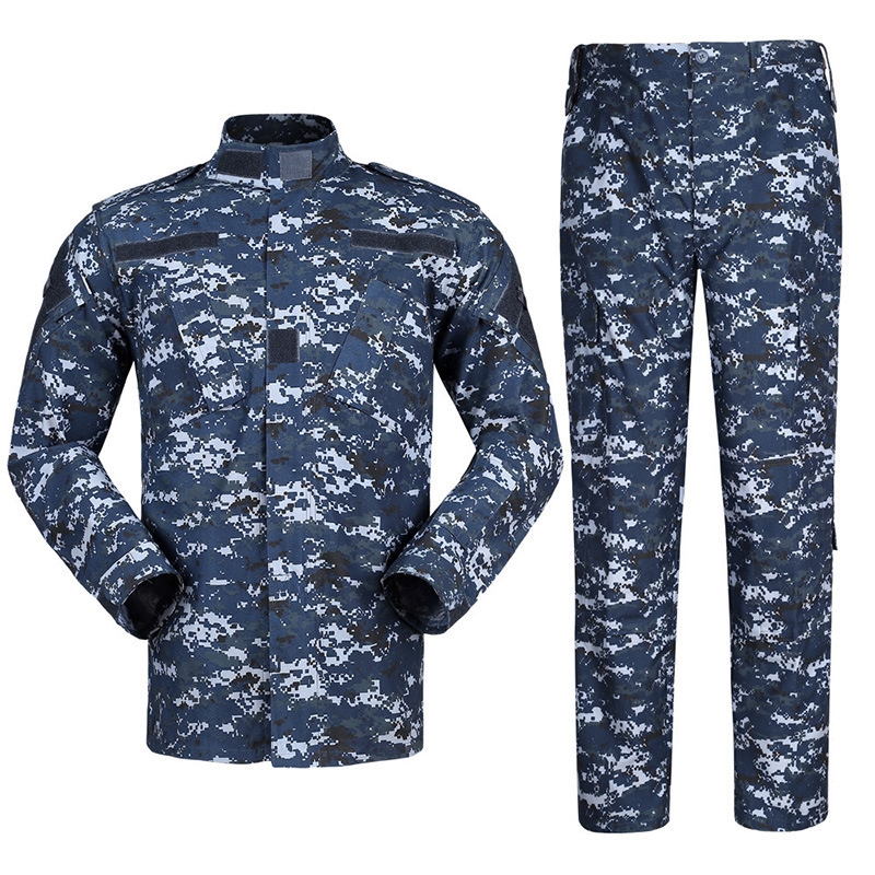 Pants Medium L & shirt Small L Details about   US Navy  Uniform Blue Digital CAMO 2PC SET