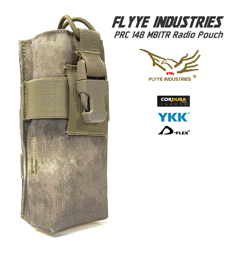 FY-PH-C009-CB Coyote Brown Details about   FLYYE Short Radio Pouch 